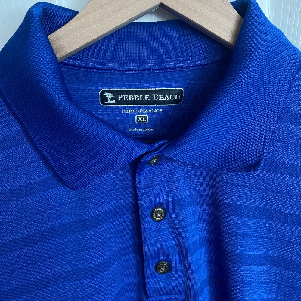 Mens Pebble Beach Performance Golf Polo size XL